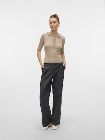 VERO MODA - Jersey 'AWShirli' en beige