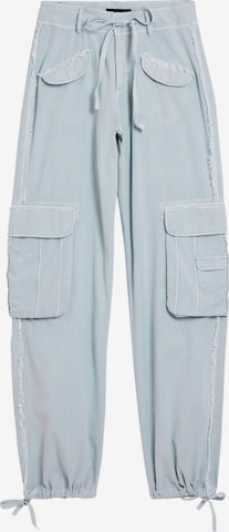 mėlyna Desigual Plačios klešnės Laisvo stiliaus kelnės: priekis