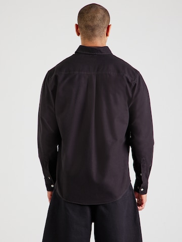 BOSS Regular fit Button Up Shirt in Black