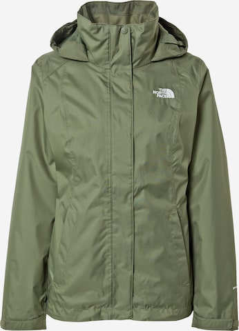 THE NORTH FACE Outdoorjas 'Evolve II' in Groen: voorkant