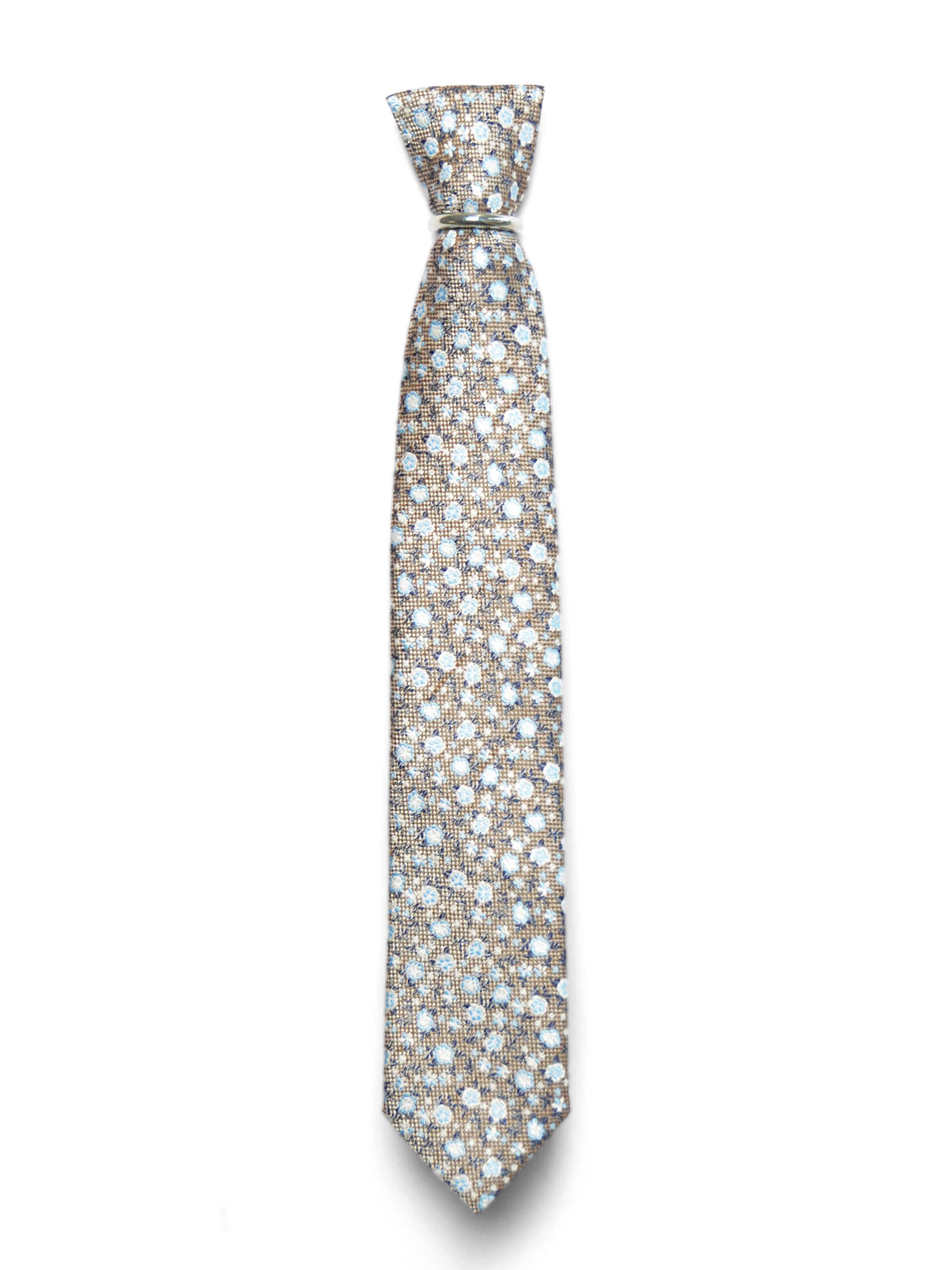 Real Guys Stropdas in Bruin: voorkant