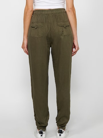 KOROSHI Loose fit Sports trousers in Green