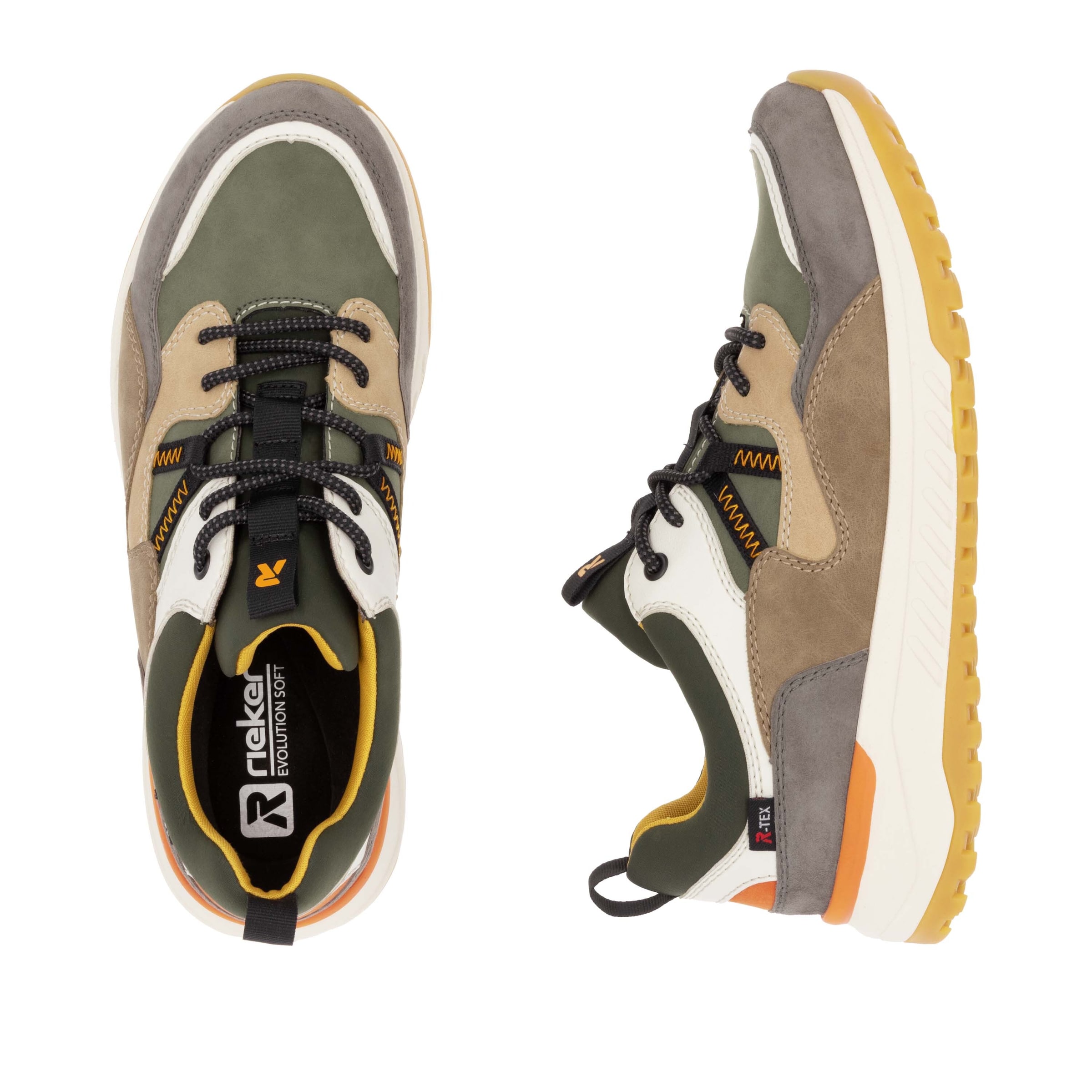 Baskets basses Rieker Sport en gris