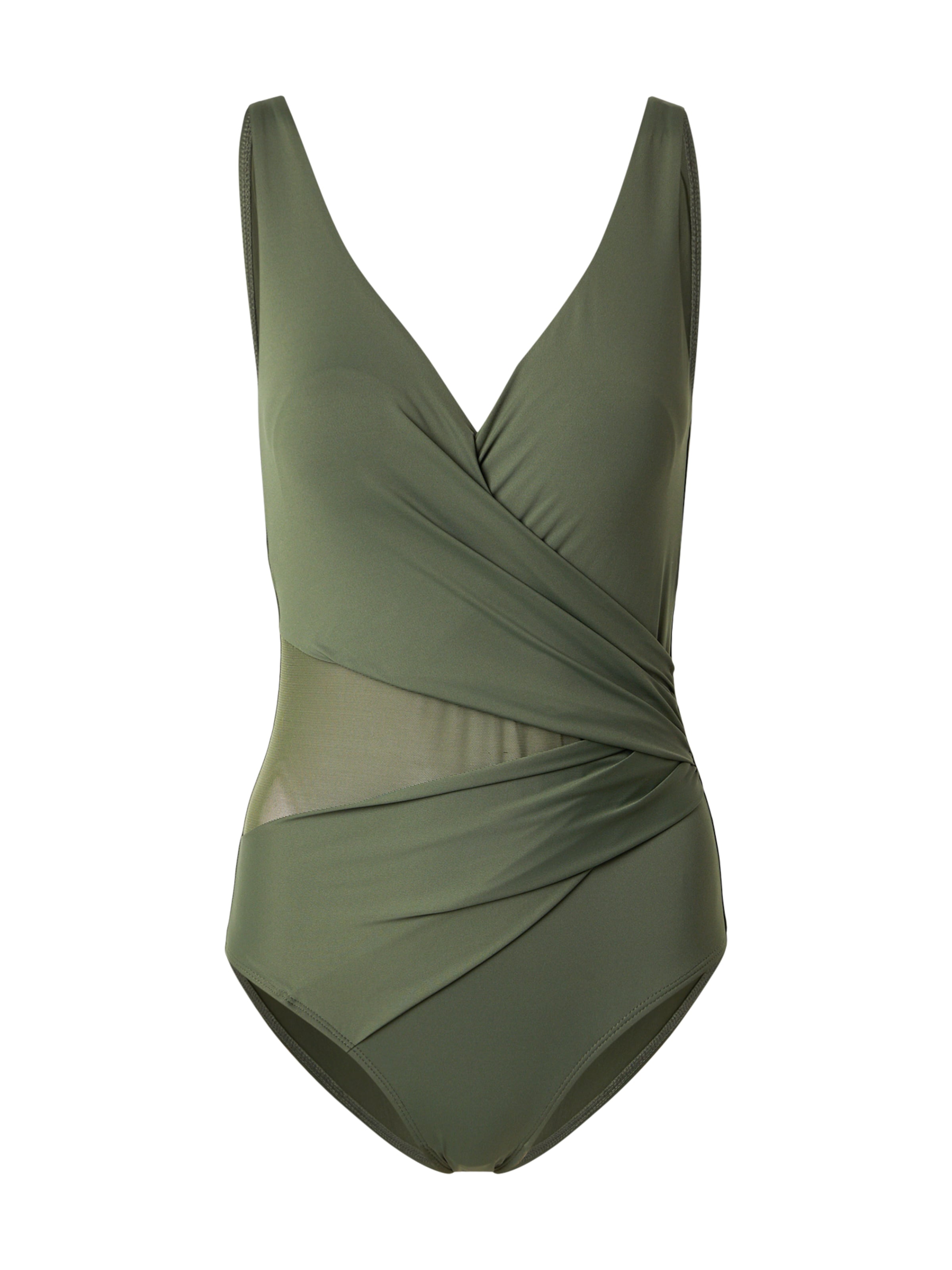 Hunkemöller Bralette Shaping swimsuit in Green: front