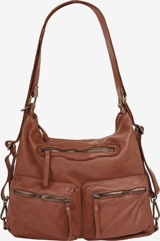 Cabas Samantha Look en marron : devant