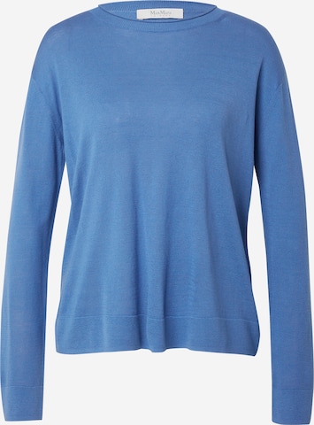 Max Mara Leisure Пуловер 'PENSILE' в синьо: отпред