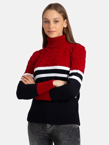 Pull-over Jacey Quinn en mélange de couleurs