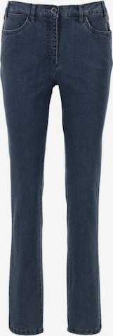 Goldner Jeans 'Carla' in Blauw: voorkant