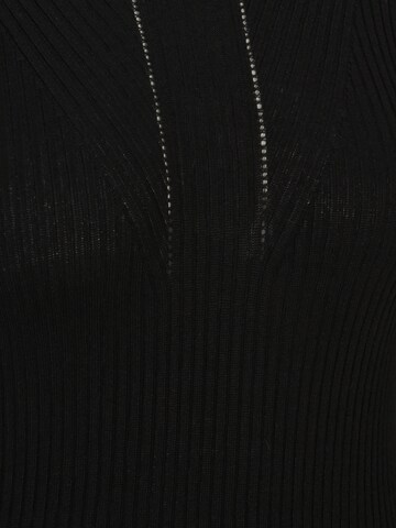 VILA Strikkekjole 'Knitta' i svart