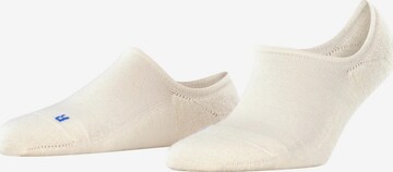 FALKE Füßlinge 'Keep Warm' in Weiß: Vorderseite