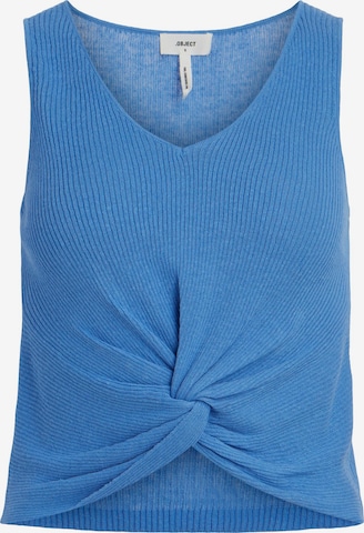 OBJECT Knitted Top 'YORI' in Blue: front