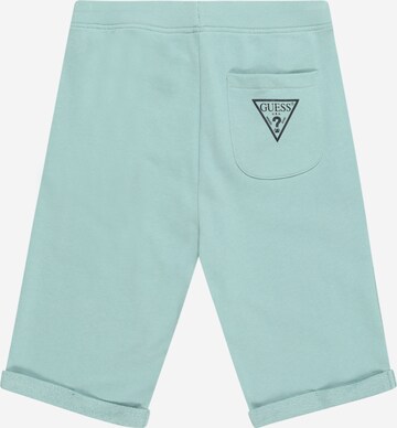 GUESS Regular Broek in Blauw