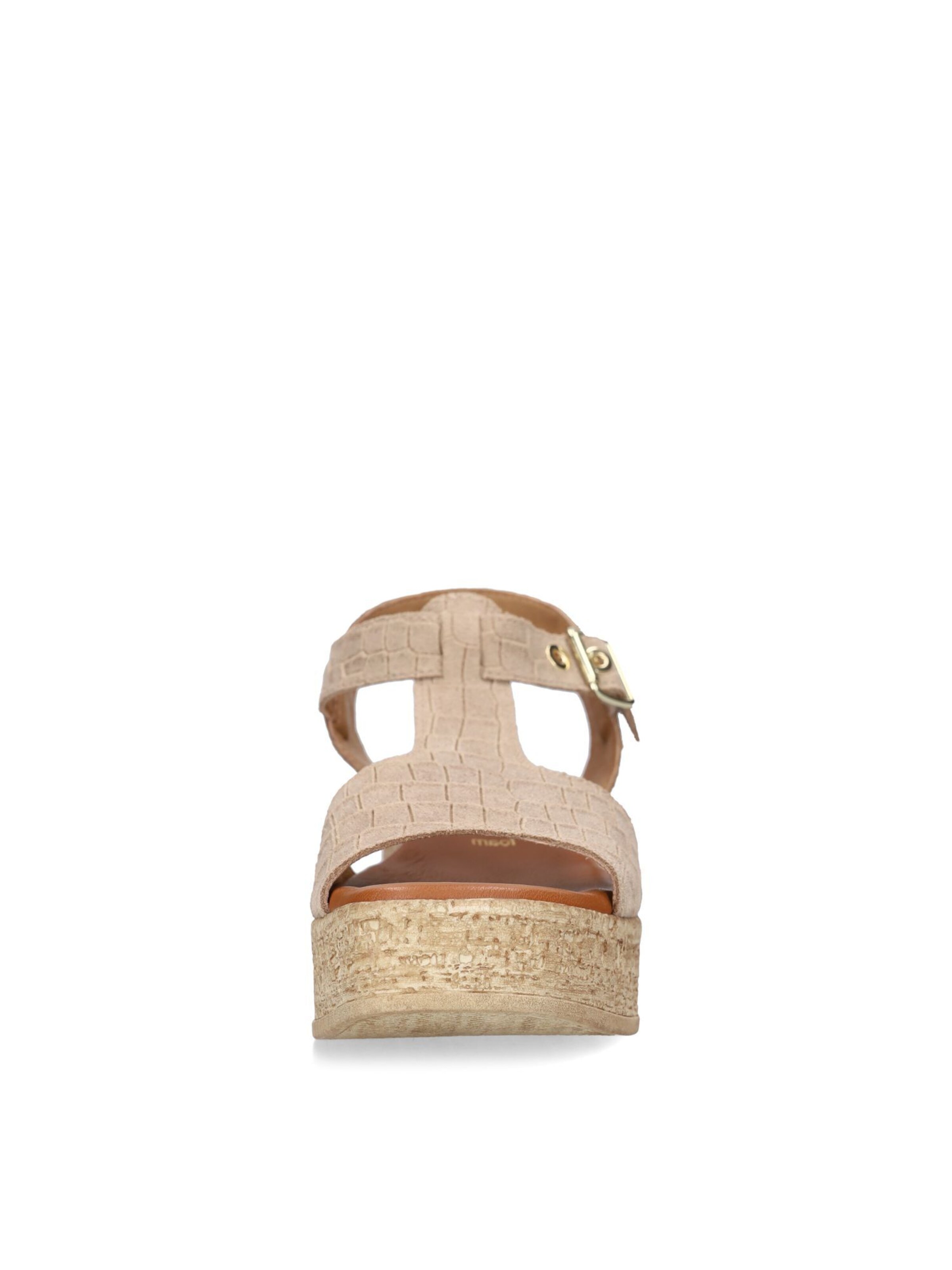 no stress Sandale in Beige