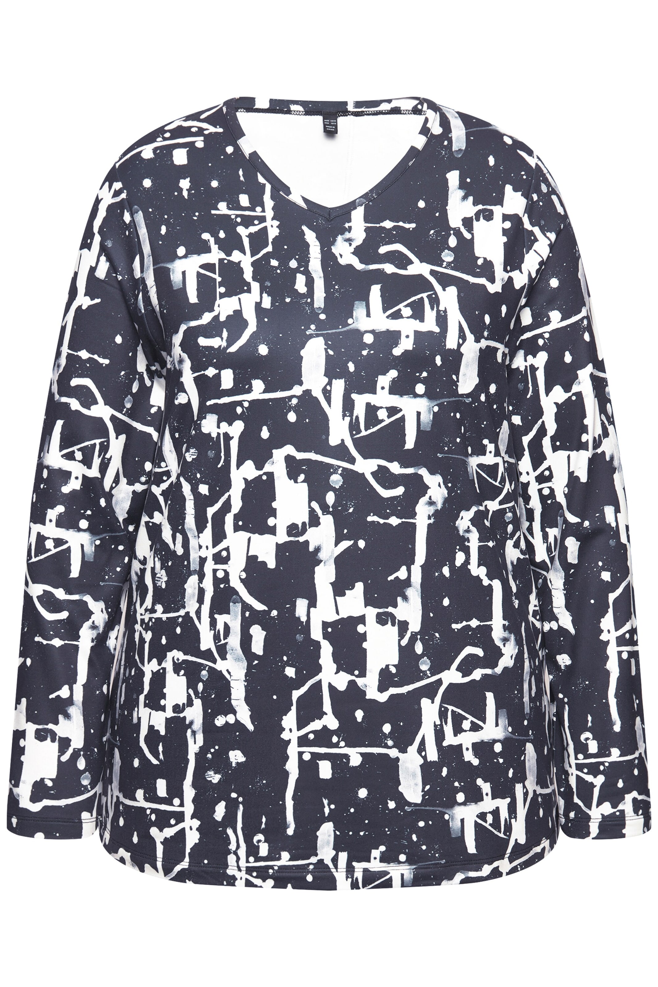 Ulla Popken Shirt in Zwart