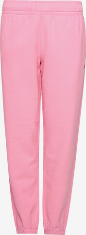 Superdry Tapered Pants in Pink: front