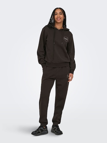 ONLY PLAY Sportief sweatshirt 'ONPCava' in Bruin