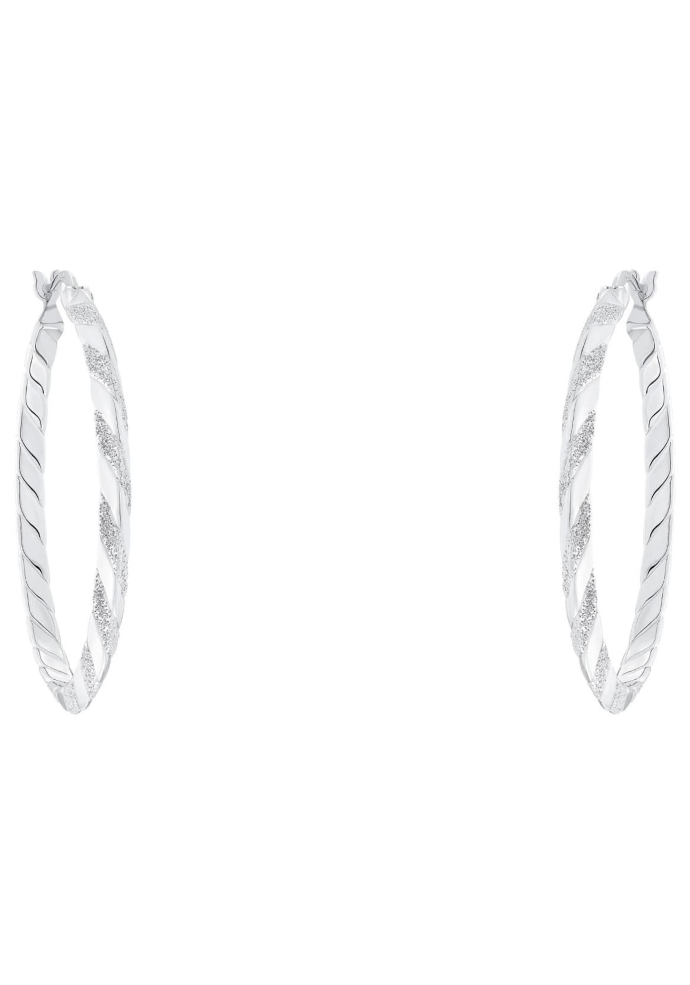 AMOR Ohrringe in Silber: Vorderseite