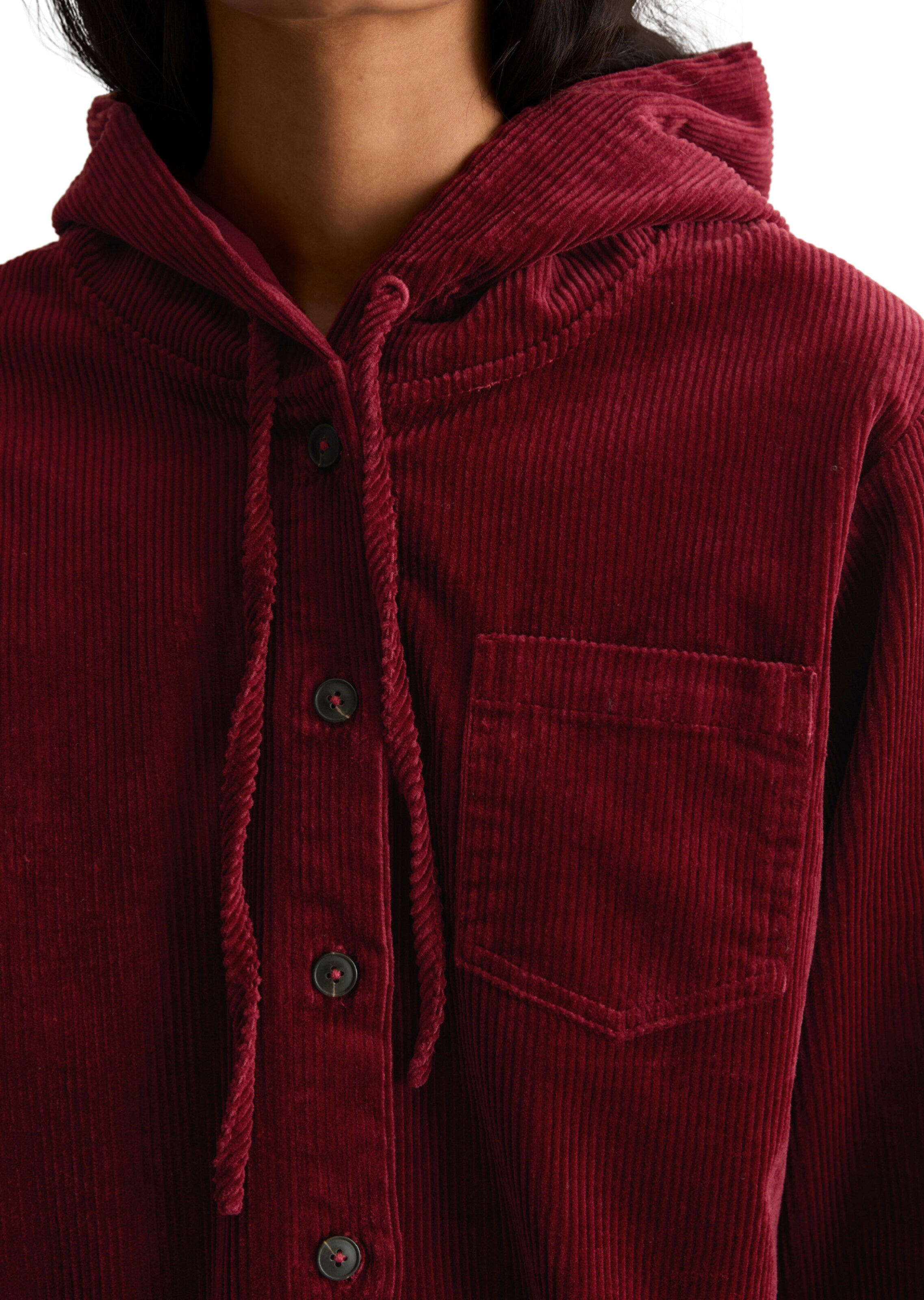 Marc O'Polo DENIM Tussenjas in Rood: voorkant