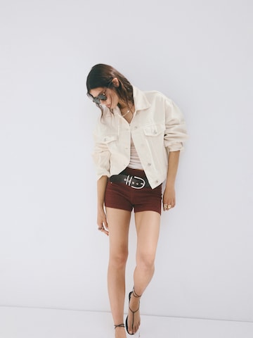 MANGO Jacke 'KIKA' in Beige