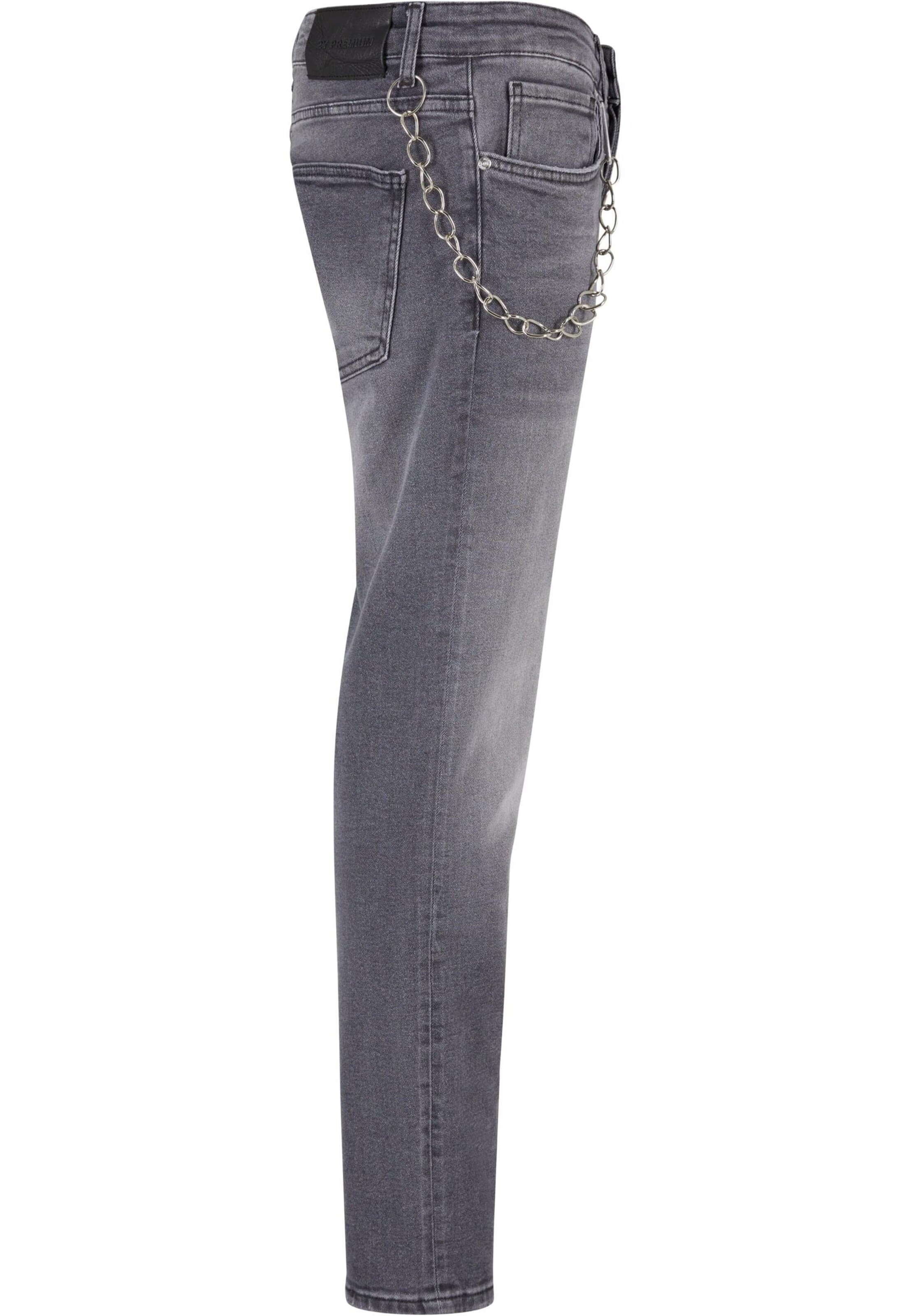 regular Jeans di 2Y Premium in grigio