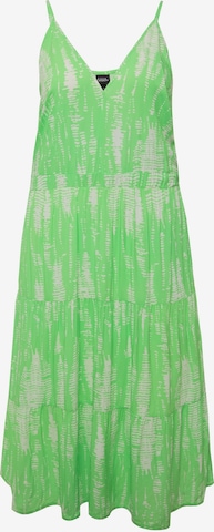 Robe d’été Ulla Popken en vert : devant