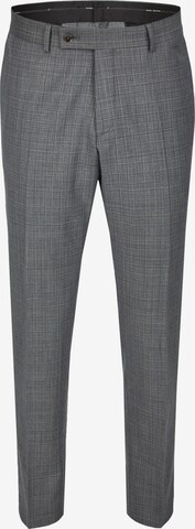 HECHTER PARIS Regular Pleated Pants in Grey: front