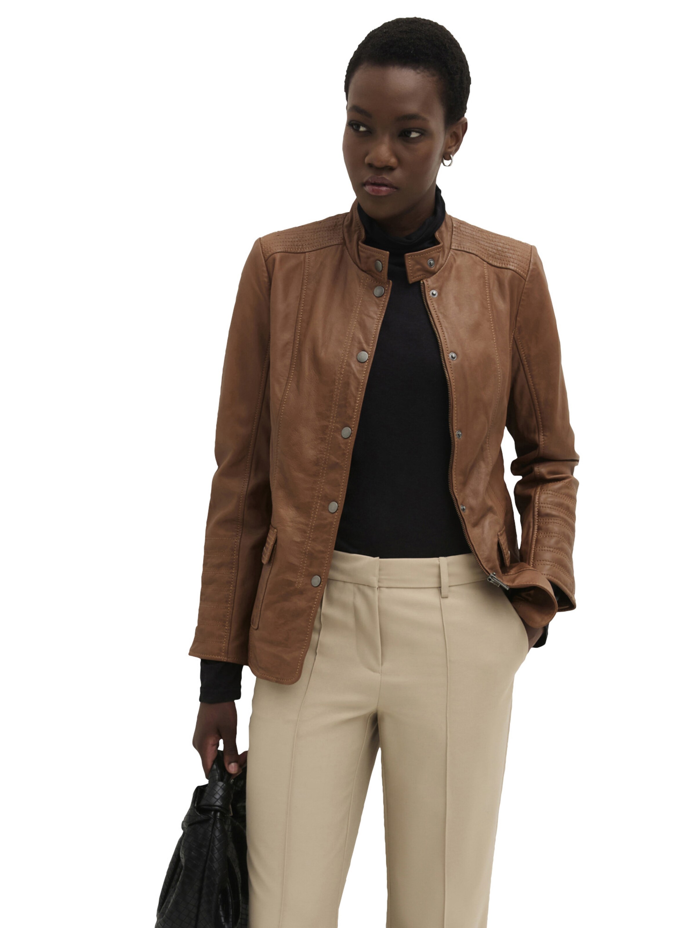 bonprix Jacke in Braun: Vorderseite