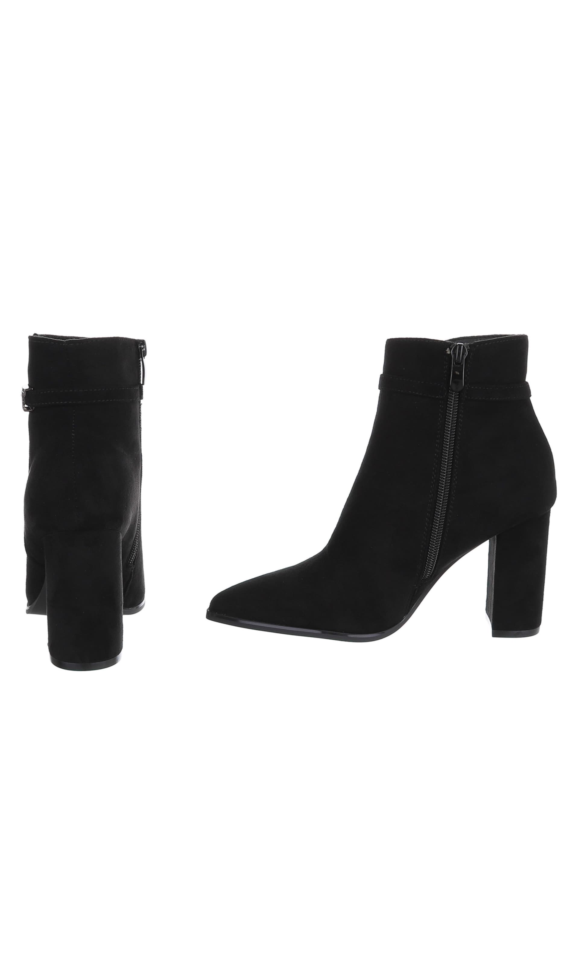 Ital-Design Ankle Boots in Black