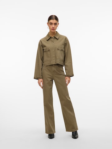 VERO MODA Широкий Джинсы 'VMTESSA' в Зеленый