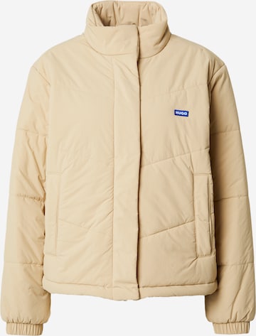 HUGO Blue Jacke 'Falina-1_B' in Beige: predná strana