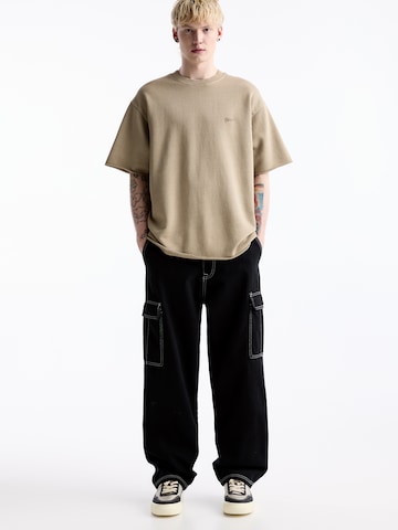 Pull&Bear Bluser & t-shirts i brun