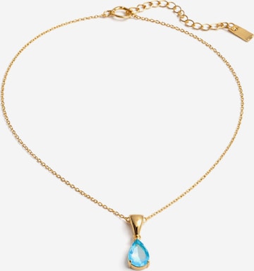 Pure Schmuck Necklace in Blue: front
