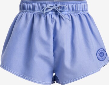 Boardshorts 'No Bad Waves' ROXY en bleu : devant
