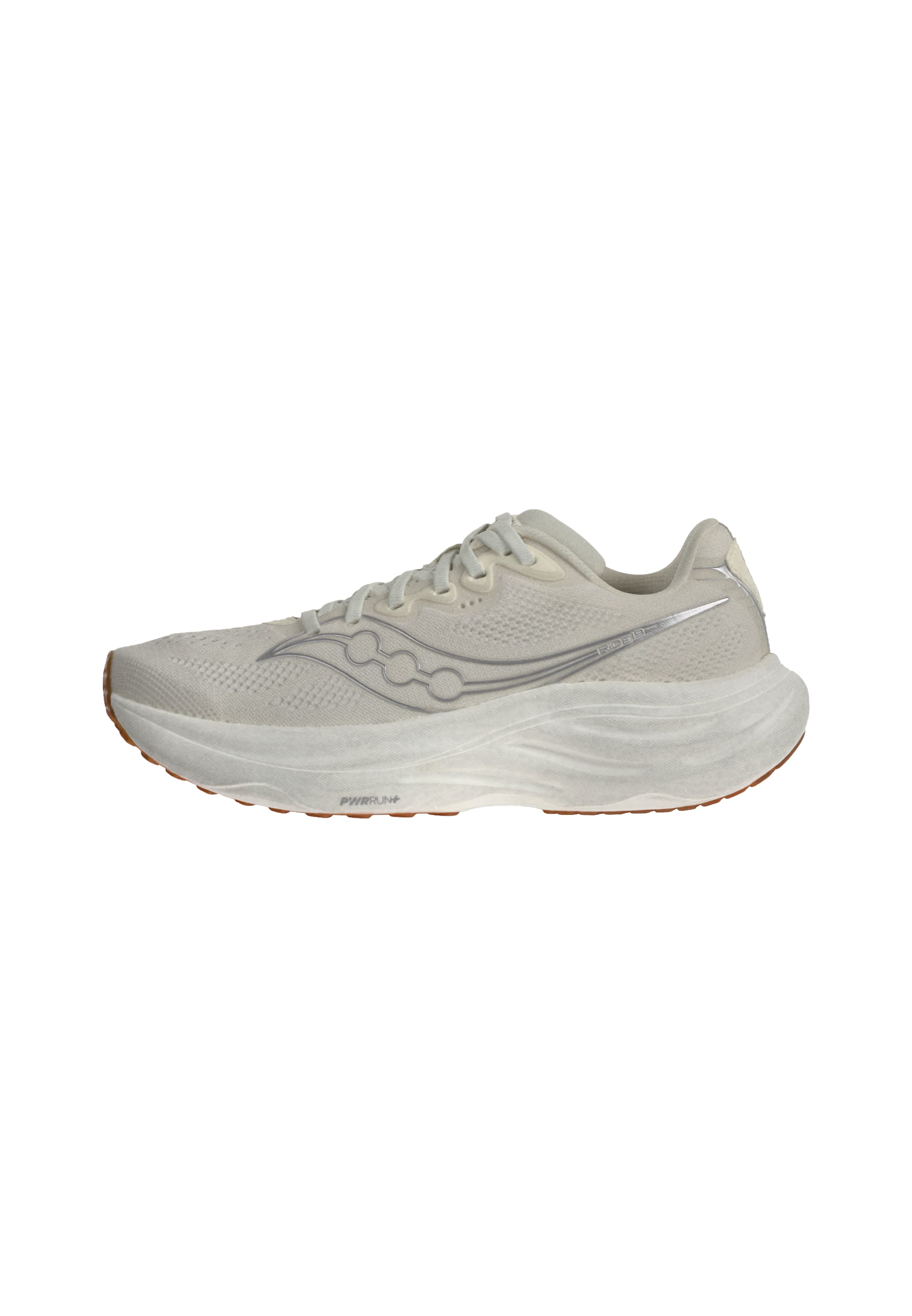saucony Обувь для бега 'RIDE 19' в Бежевый: спереди