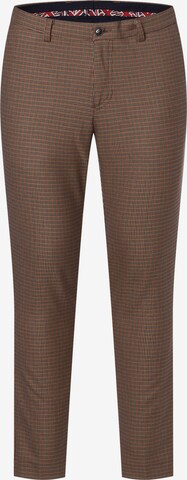 Finshley & Harding London Slimfit Chinohose 'Kevin' in Beige: predná strana