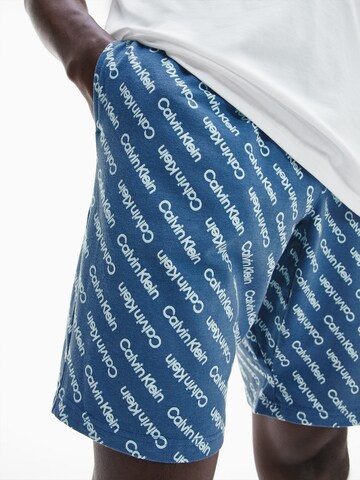 Calvin Klein Underwear - Pijama corto en azul