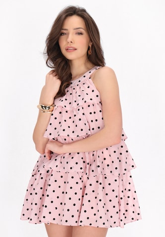 faina Dress 'Fashion Look' in Pink: front
