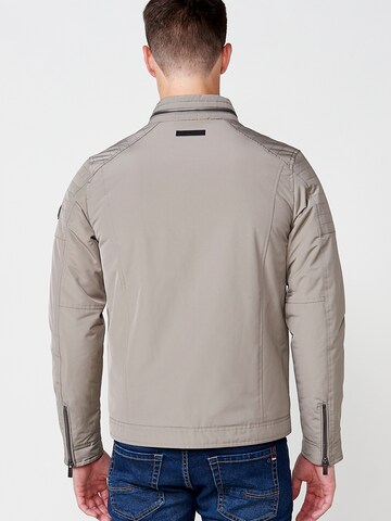 Veste mi-saison KOROSHI en gris