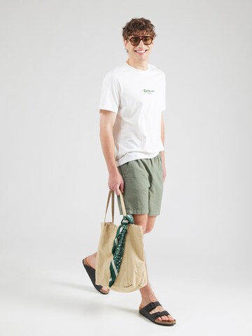 JACK & JONES Футболка 'JORBRADLEY' в Белый