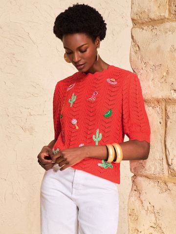 love & roses Kampsun, värv punane