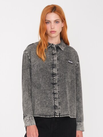 Volcom Blouse in Grey: front