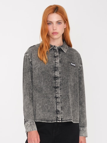 Chemisier Volcom en gris : devant