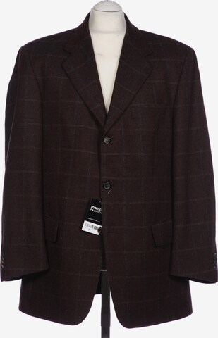 RENÉ LEZARD Suit Jacket in L-XL in Brown: front