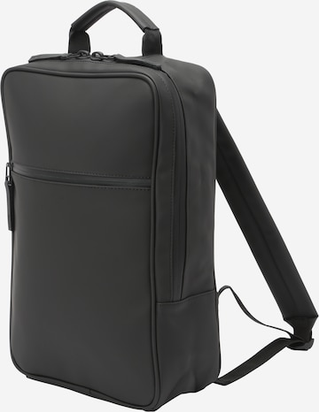 RAINS Backpack in Black: front