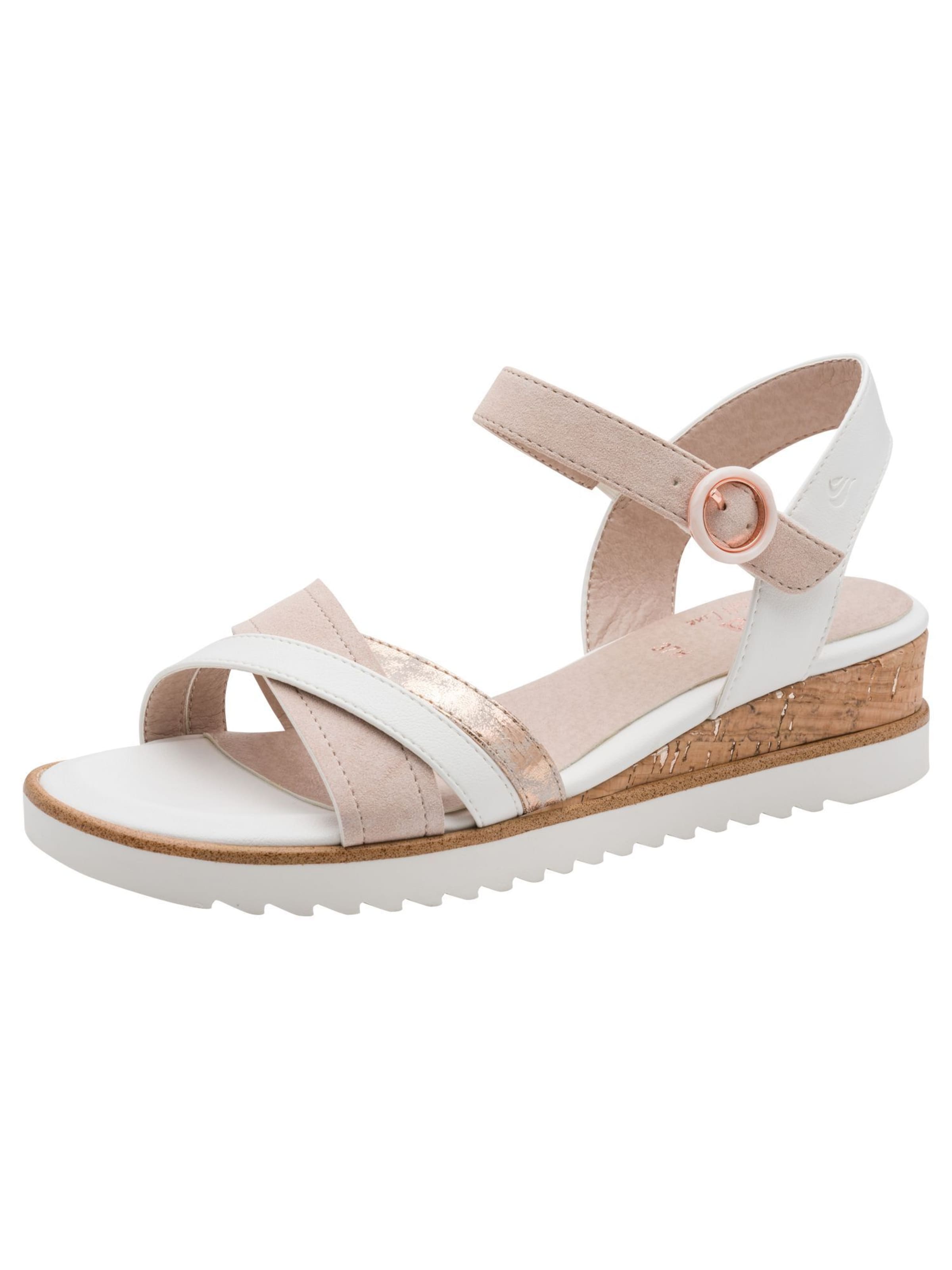 JANA Sandals in Pink: front