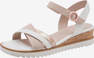Sandales JANA en rose : devant