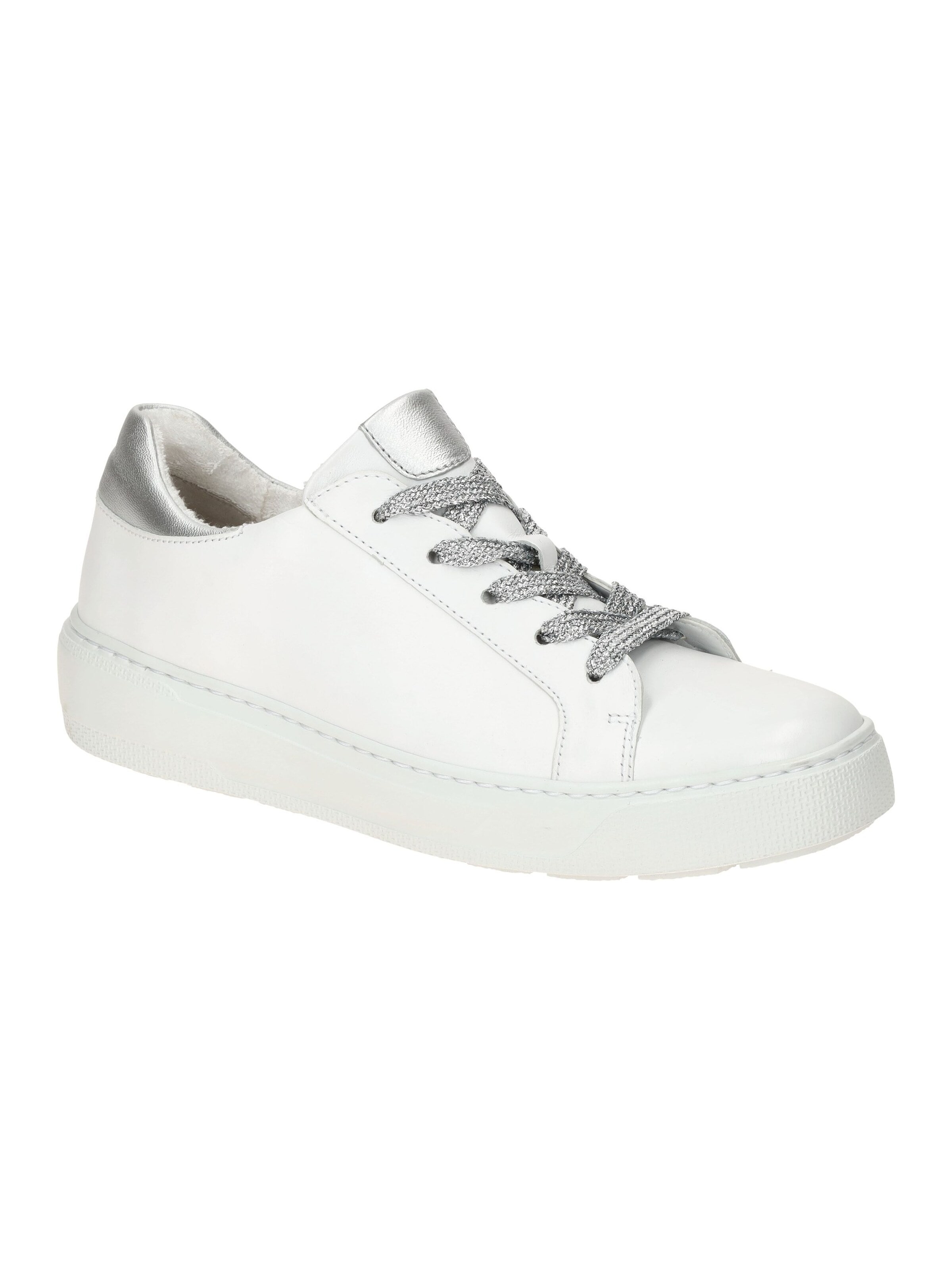 GABOR Sneaker low 'Gabor Schuhe weiß silber Sneakers 63.211.21'‌‌‌‌‌‌‌‌‌ in 35 in weiß, Produktansicht