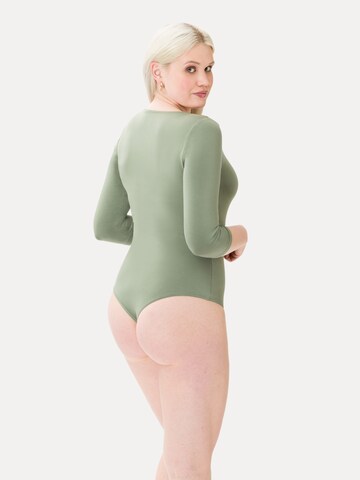 Les Lunes Shirt Bodysuit 'Alena' in Green