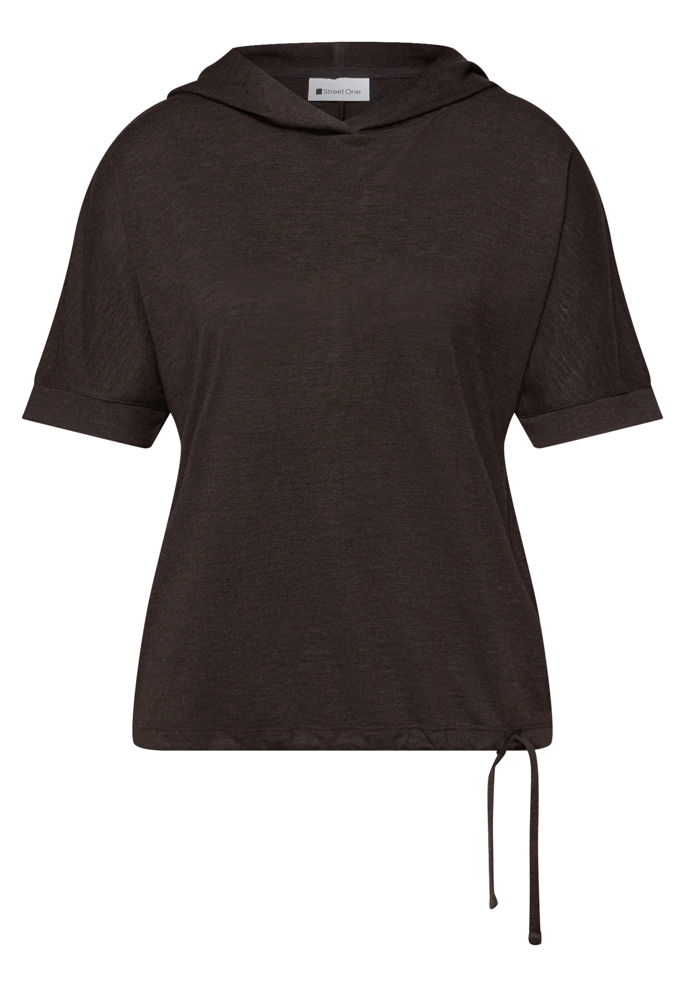 STREET ONE Shirt in Brown: front