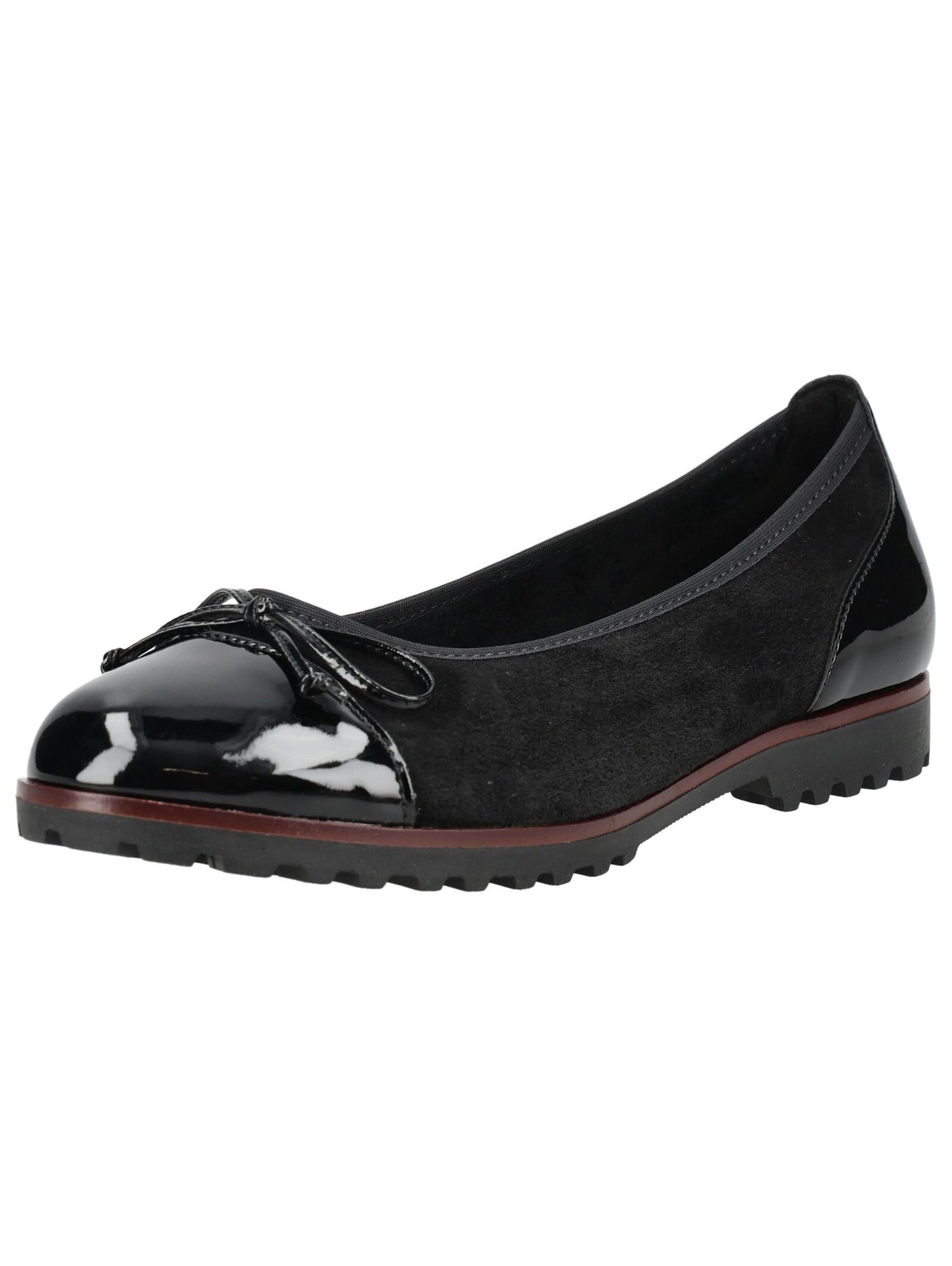 GABOR Ballerina in Black: front